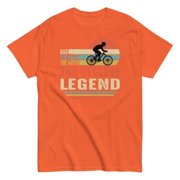 Dad The Man The Myth The Cycling Legend t-shirt - Image 9