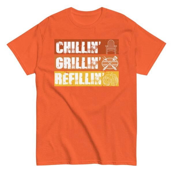 BBQ T-Shirt Chillin’ Grillin’ Refillin’ - Image 11