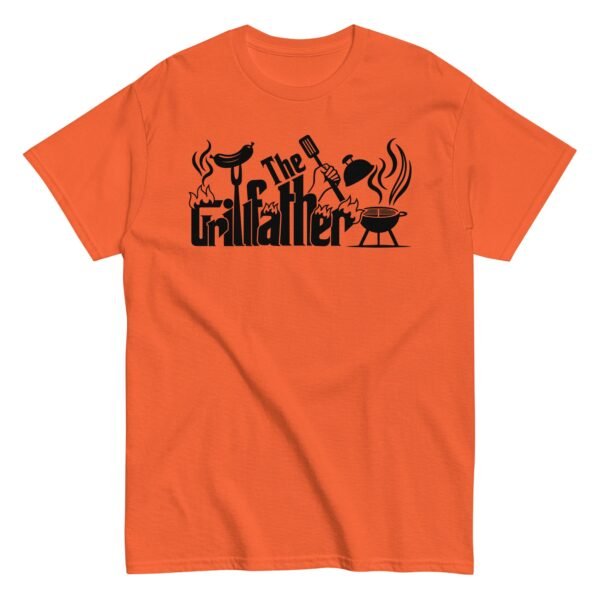 The Grillfather BBQ T shirt Gift For Dad Barbecue T-shirt - Image 7