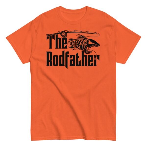 The Rodfather T Shirt Gift For Fishing Dads - Image 5