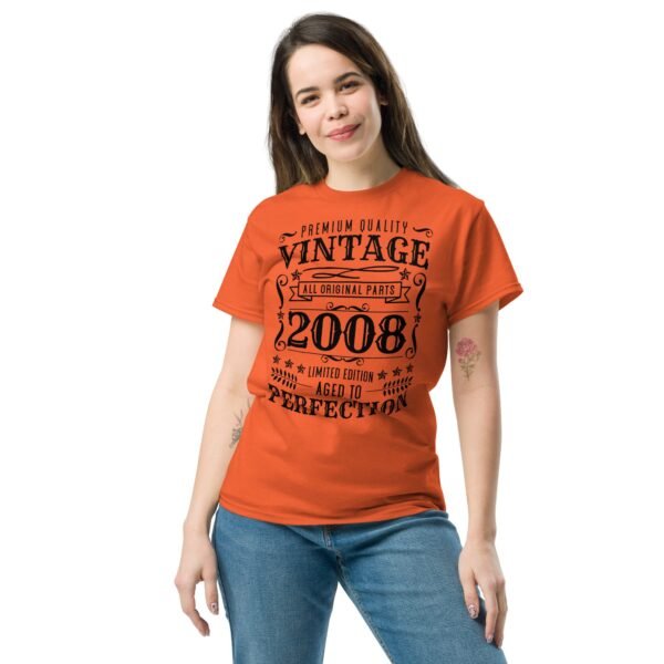 2008 Vintage Birthday T-shirt - Image 3