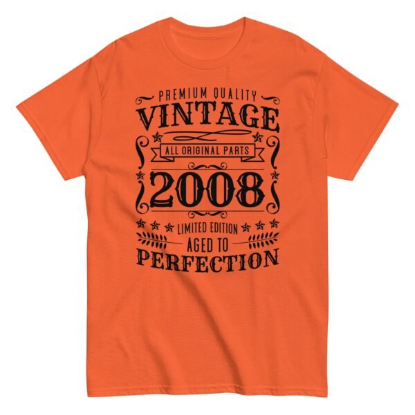 2008 Vintage Birthday T-shirt - Image 8