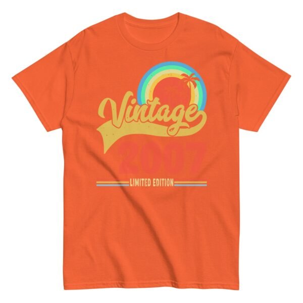 Vintage 2007 Limited Edition Birthday T-shirt Gifts - Image 10