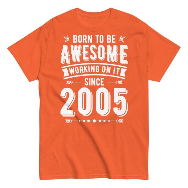 Born To Be Awesome Since 2005 T-shirts Birthday Gift - Image 11