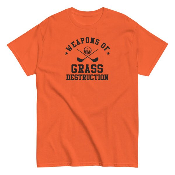 Weapons Of Grass Destruction Golf T-shirt - Image 5