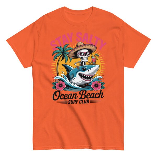 Stay Salty Ocean Beach Club Surf T-Shirt - Image 10