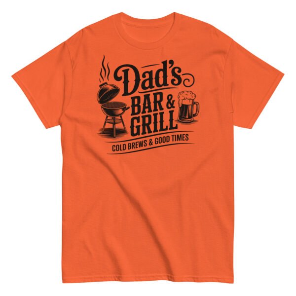Dad’s Bar & Grill T-shirt For Dads BBQ - Image 7