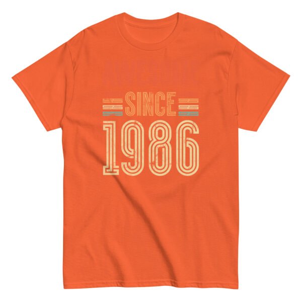 Awesome Since 1986 Retro Birthday Gift T-shirt - Image 10