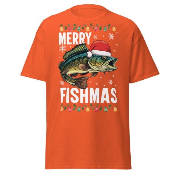 Merry Fishmas Christmas T-shirts For Men Who Fish - Image 9