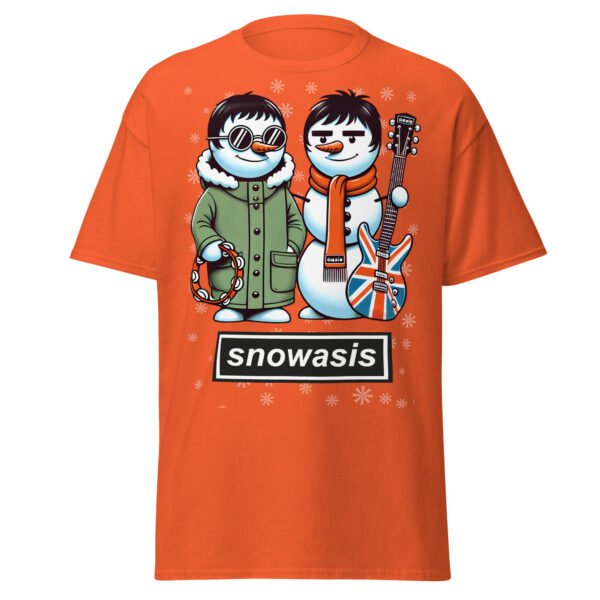 Snowasis Oasis Christmas T-shirt  Liam & Noel Gallagher Tshirt - Image 9