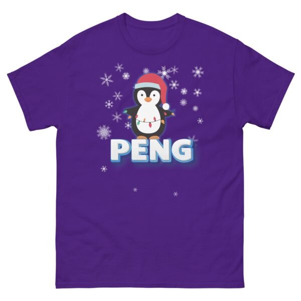 PENG – Penguin Christmas T-shirt for Peng Men - Image 3