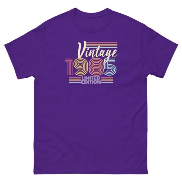 Vintage 1985 T-shirt Limited Edition 40th Birthday T-shirt - Image 3
