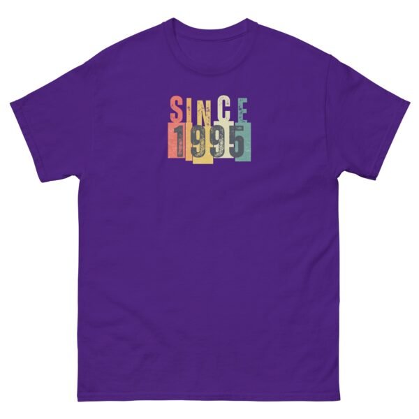1995 Birthday T-shirt 30th Birthday Gift T-shirt Since 1995 - Image 5