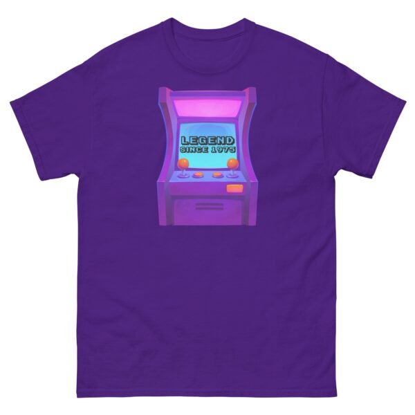 Legend Since 1975 Retro Arcade Gaming T-shirt 50th Birthday - Image 4