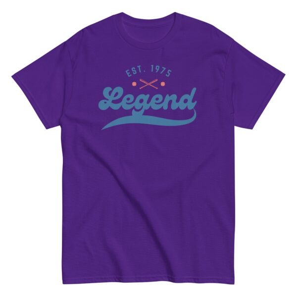 Est 1975 Legend T-Shirt 50th Birthday 1975 Gift - Image 5