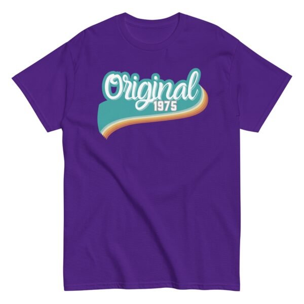 Original 1975 T-Shirt 50th Birthday Gift for 1975 Birth Year - Image 6