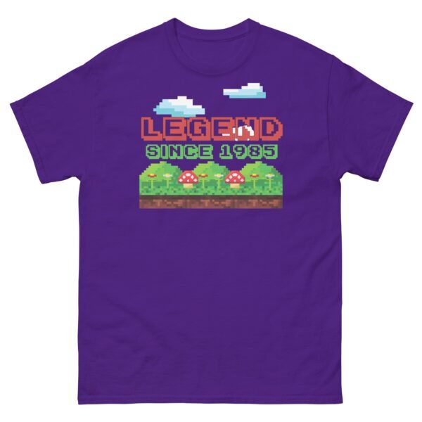 Legend Since 1985 Retro Gaming T-shirt 1985 Birth Year - Image 4