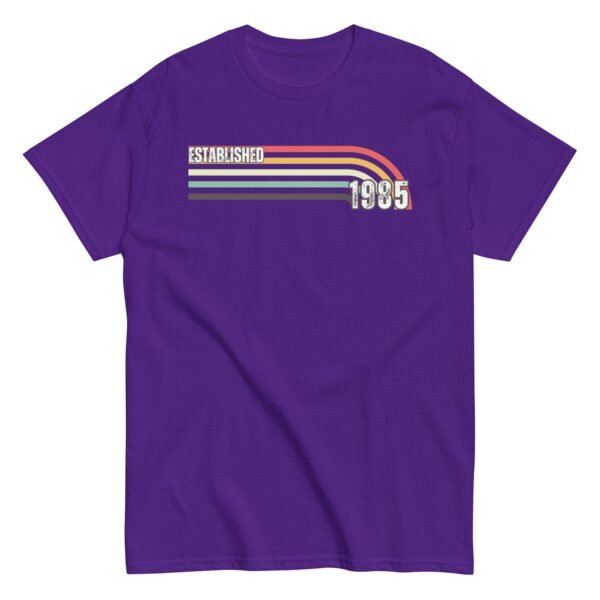 Established 1985 T-shirt Gift Birth Year 1985 Tshirt - Image 6
