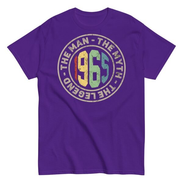 1965 Birthday Year Gift T-shirt The Man The Myth The Legend - Image 5