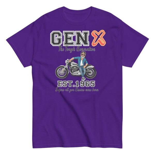 GEN X Est. 1965 T-shirt Birthday Gift For 1965 Birth Year - Image 7