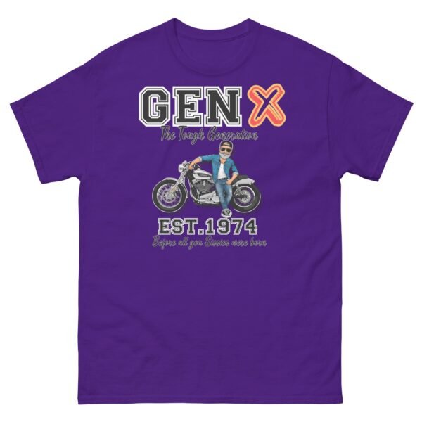 GEN X Est. 1974 T-shirt Birthday Gift For 1974 Birth Year - Image 7