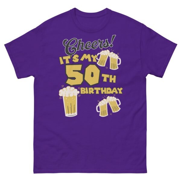 Cheers It’s My 50th birthday T Shirts - Image 6