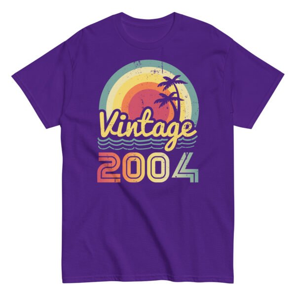 Vintage 2004 T-Shirt 2004 Birth Year Gift T Shirt - Image 4
