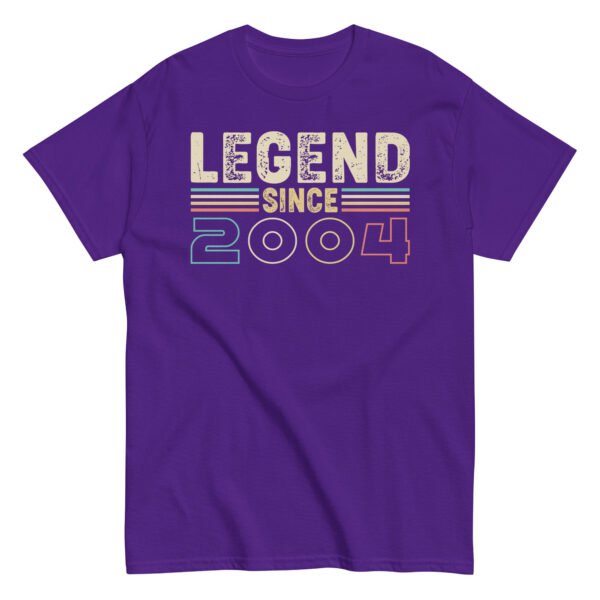 Legend Since 2004 T-shirts Birthday Gifts - Image 7