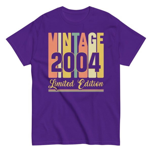 Vintage 2004 Limited Edition T-shirt Birthday T Shirts - Image 5