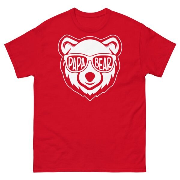 Papa Bear T-shirt Gift For Dad - Image 7
