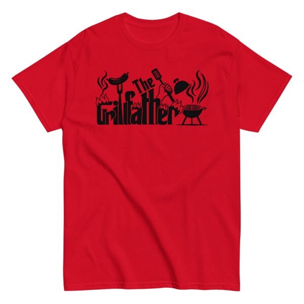 The Grillfather BBQ T shirt Gift For Dad Barbecue T-shirt