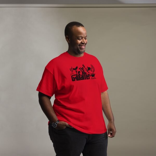 The Grillfather BBQ T shirt Gift For Dad Barbecue T-shirt - Image 2