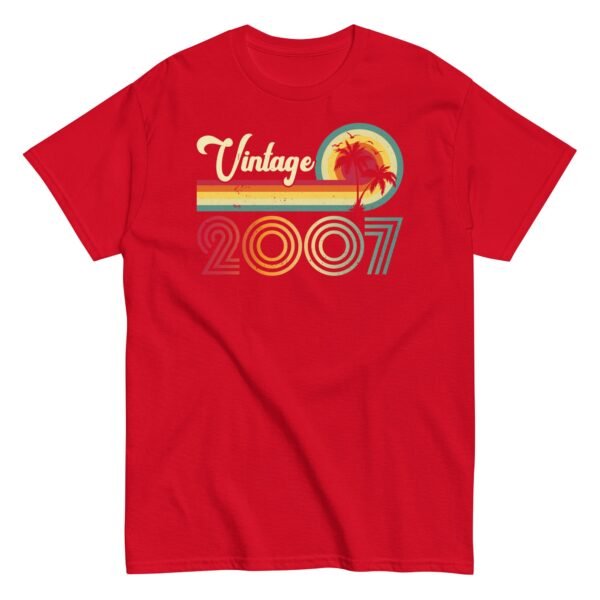 Vintage 2007 Birthday T-shirt - Image 5