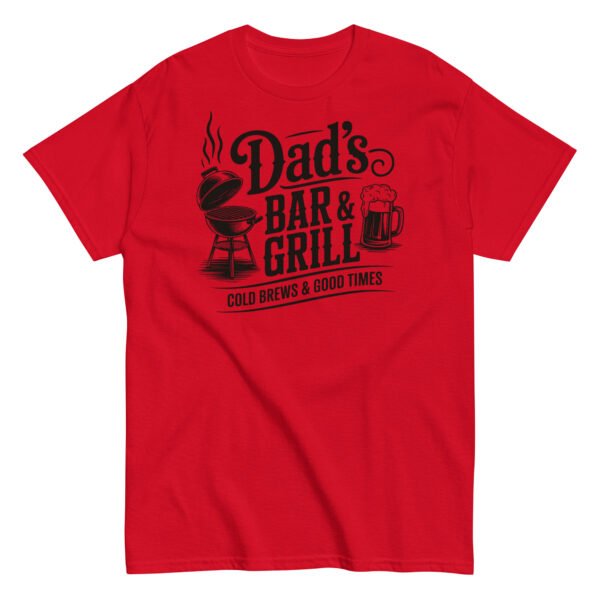 Dad’s Bar & Grill T-shirt For Dads BBQ
