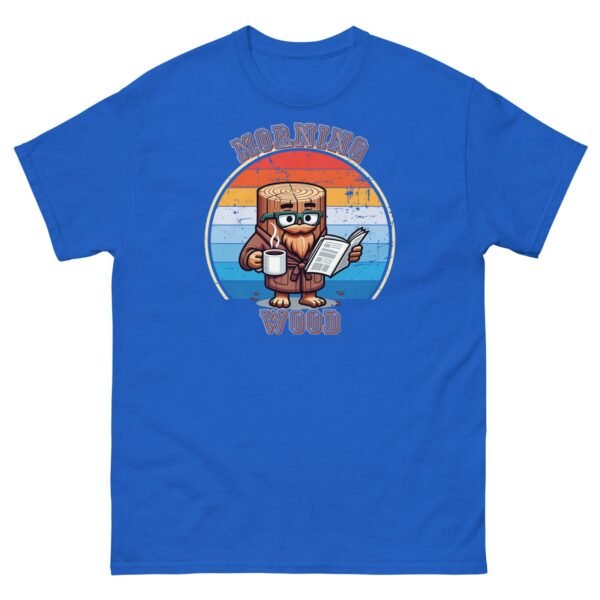 Morning Wood T-shirt Funny Gift for Him Tee - Image 6