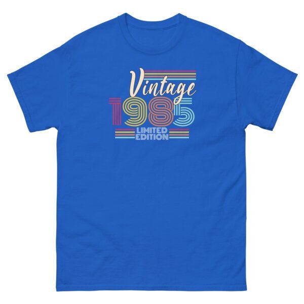 Vintage 1985 T-shirt Limited Edition 40th Birthday T-shirt - Image 5