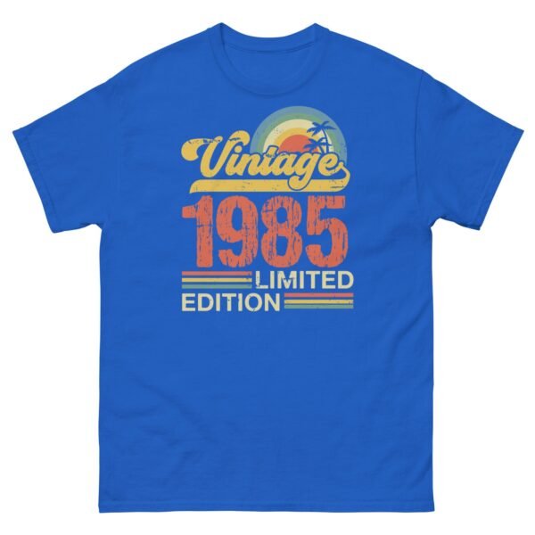 Vintage 1985 T-shirt 40th Birthday Limited Edition T-shirt - Image 7
