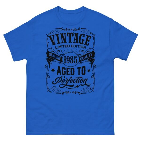 Vintage 1985 T-shirt 40th Birthday Gift Aged To Perfection T shirt - Image 4
