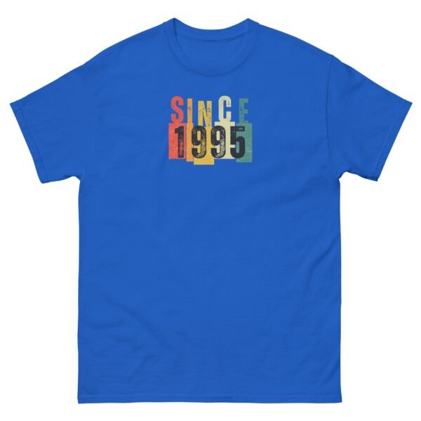1995 Birthday T-shirt 30th Birthday Gift T-shirt Since 1995 - Image 7