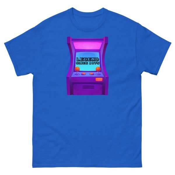 Legend Since 1975 Retro Arcade Gaming T-shirt 50th Birthday - Image 6