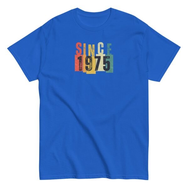Since 1975 Birthday T-shirt 50th Birthday Gift For Him - Image 6