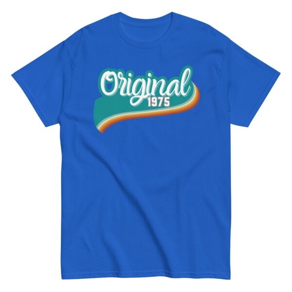 Original 1975 T-Shirt 50th Birthday Gift for 1975 Birth Year - Image 7