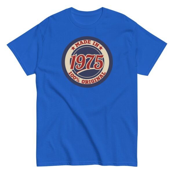 Made in 1975 Birthday T-shirt 50th Birthday Gift Tshirt - Image 8