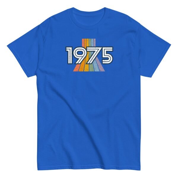 1975 Birth Year Gift T-shirt 50th Birthday T-shirt Retro 1975 - Image 7