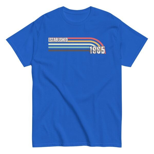 Established 1985 T-shirt Gift Birth Year 1985 Tshirt - Image 7