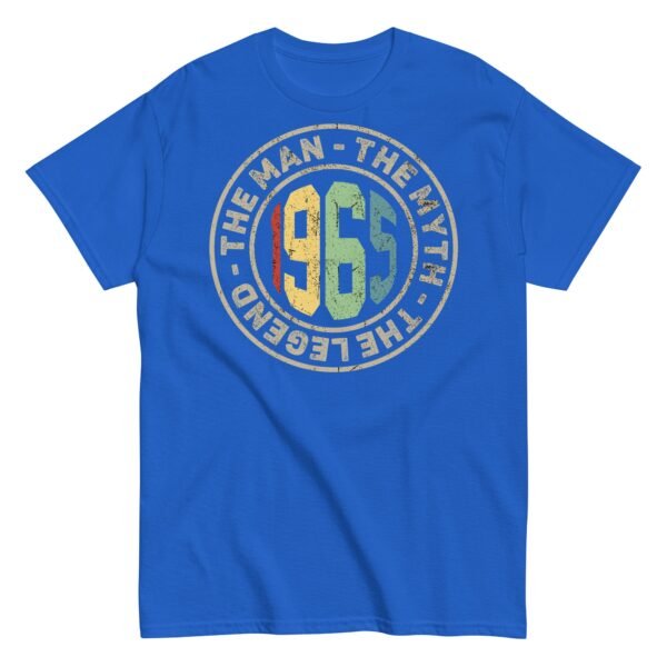 1965 Birthday Year Gift T-shirt The Man The Myth The Legend - Image 7