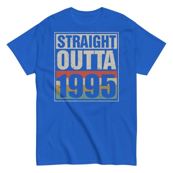 1995 Birthday Year Gift T-shirt Straight Outta 1995 T-shirt - Image 8