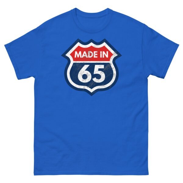 1965 Birthday T-Shirt Gift Made in 65 US Route Sign - Image 8