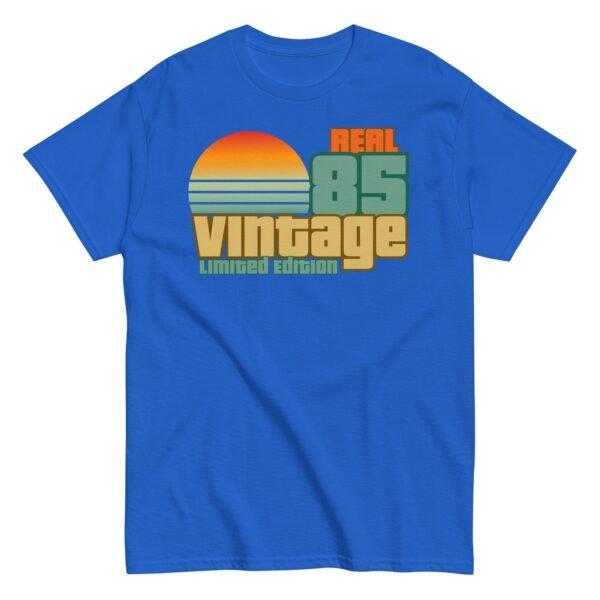 1985 Birthday T-Shift Gift Real 85 Vintage Limited Edition - Image 8
