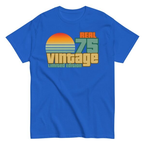 1975 Birthday T-Shift Gift Real 75 Vintage Limited Edition - Image 6